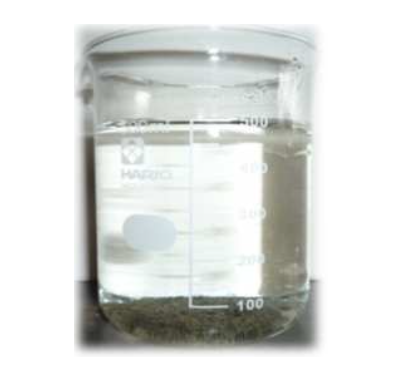 セメント洗浄水 処理後